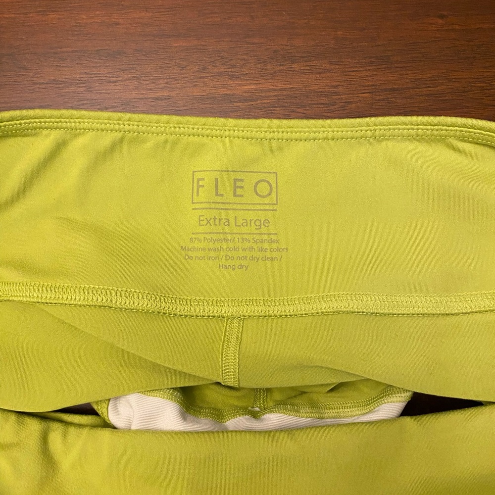 Fleo 3.25 solid bounce shorts citron size XL - Picture 3 of 4